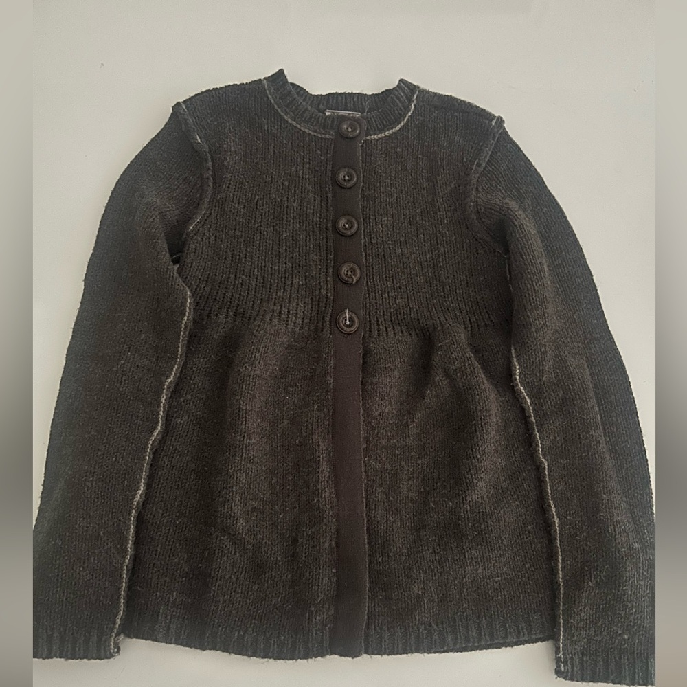 Miss Me Marled Brown Sweater